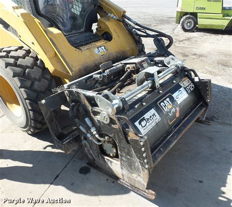 milling machine attaching with skidsteer